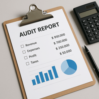 audit report infographic