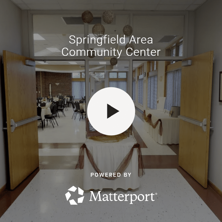 virtual tour of community center infographics