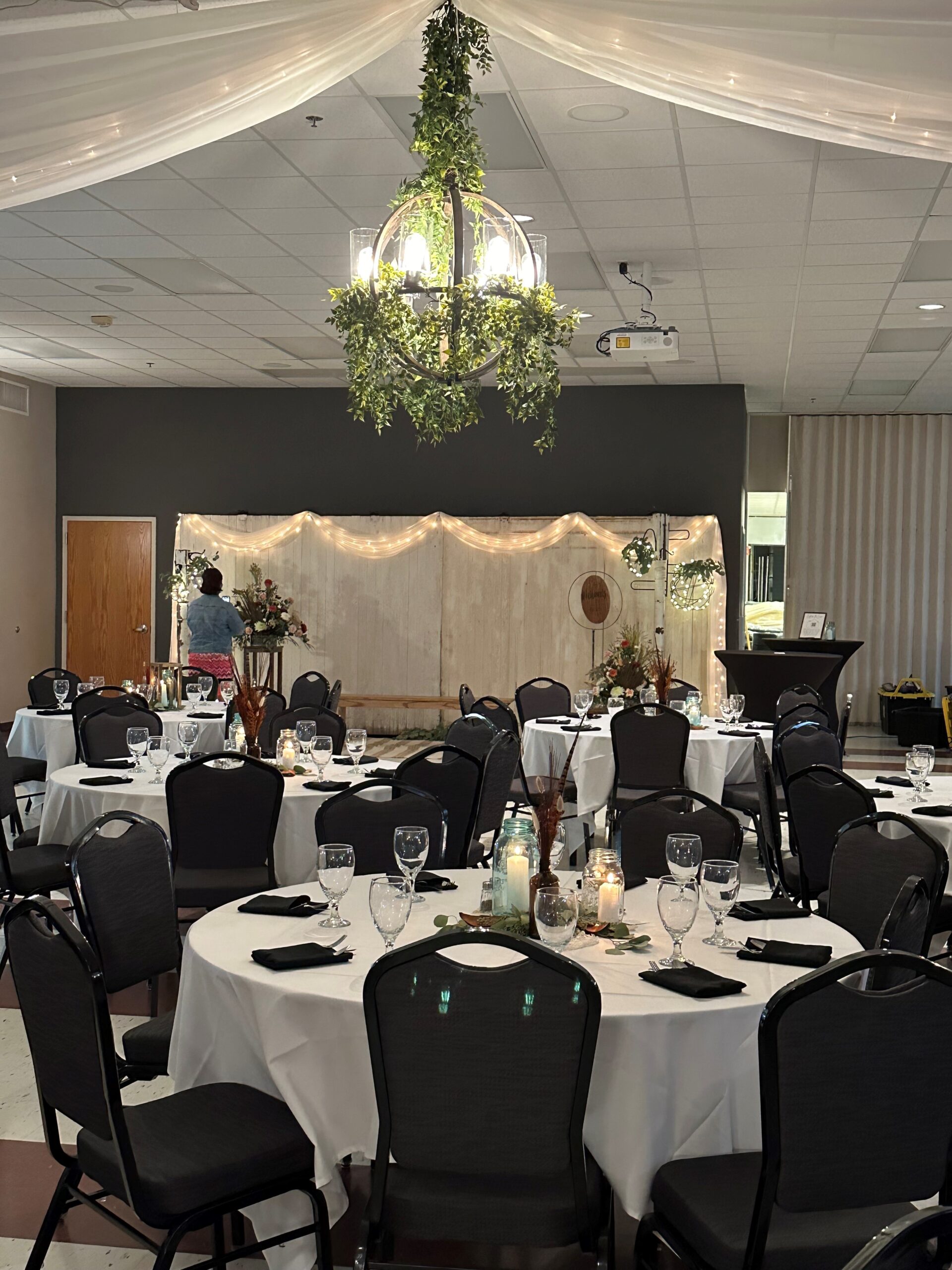 wedding at the springfield community center