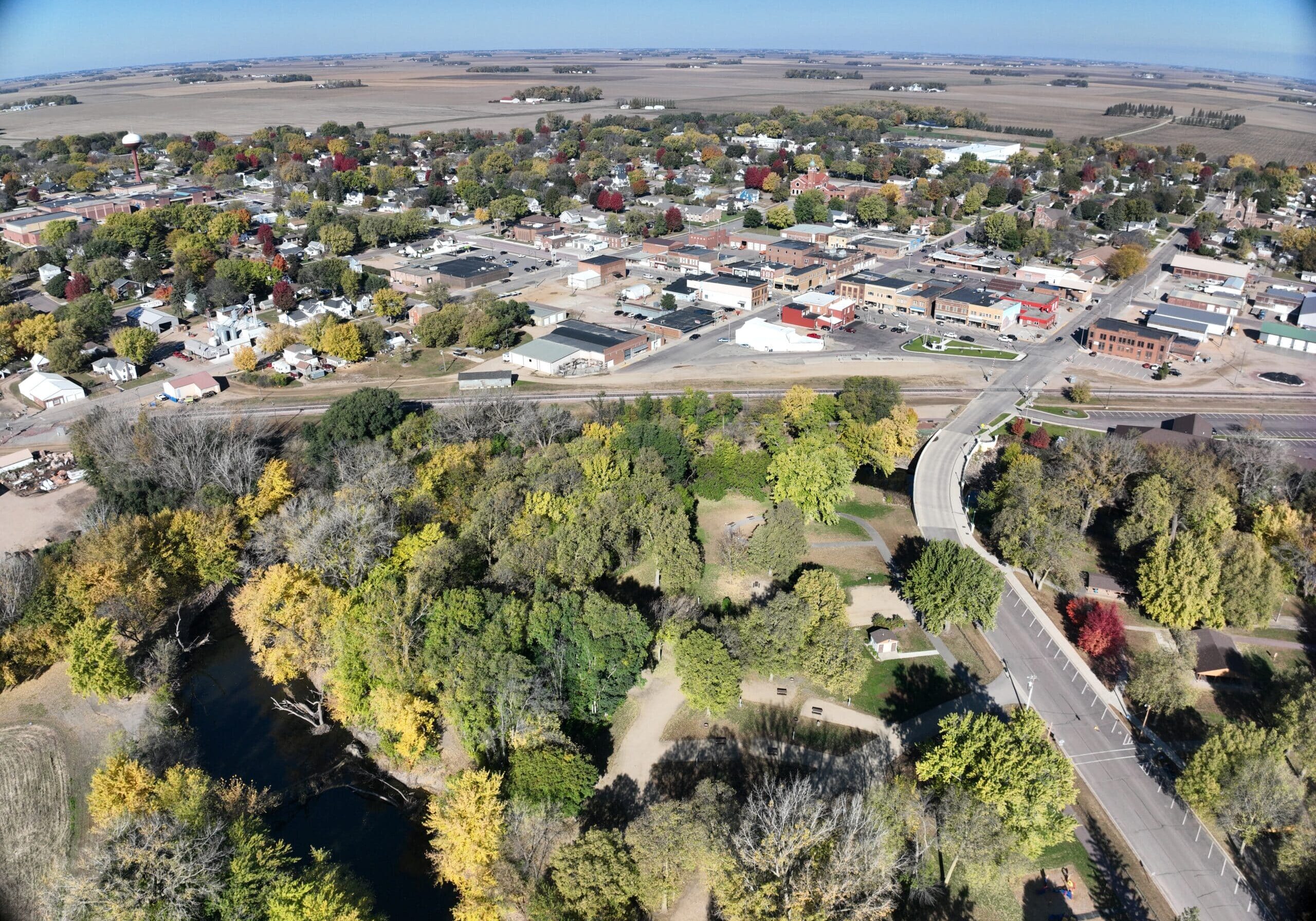City of Springfield Ariel View
